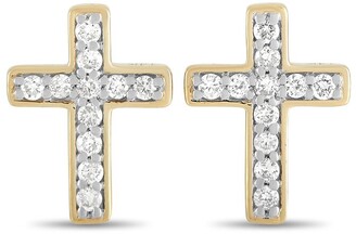 Diamond Cross Earrings | Shop the world's largest collection of 
