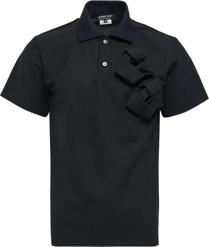 Comme des Garçons Homme Deux Knotted Polo Shirt