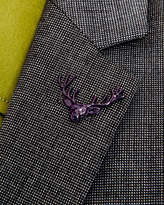 Thumbnail for your product : Le Château Tonal Pattern Wool Blend Blazer
