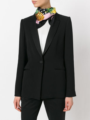 Dolce & Gabbana pineapple print neck scarf - women - Silk - One Size