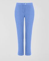 Thumbnail for your product : Jaeger Slim Linen Capri Trousers