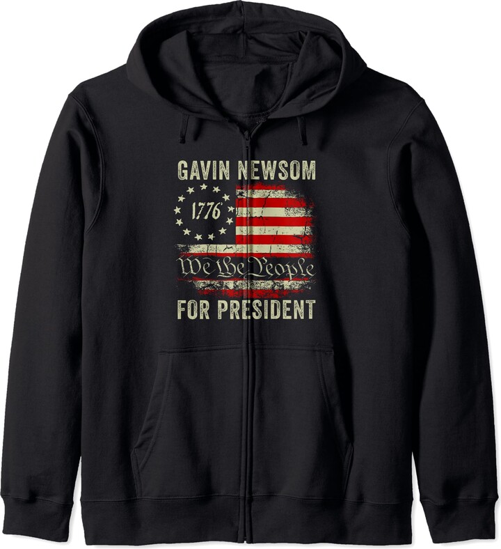 Gavin Newsom 2024 For President Campaign Co. Womens Vintage Gavin