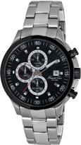 Thumbnail for your product : Kenneth Cole Black Chronograph Dial Stainless Steel Bracelet Mens Watch