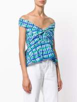 Thumbnail for your product : Peter Pilotto checked top