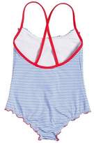 Thumbnail for your product : Moncler Striped Lycra One Piece Swimsuit