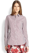 Thumbnail for your product : Max Mara Weekend Bartolo Striped Button-Front Shirt