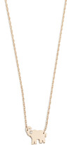 Thumbnail for your product : Jennifer Zeuner Jewelry Mini Elephant Necklace with Diamond