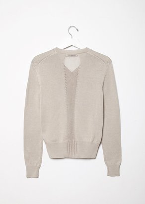 Jil Sander Cotton V-Neck Sweater