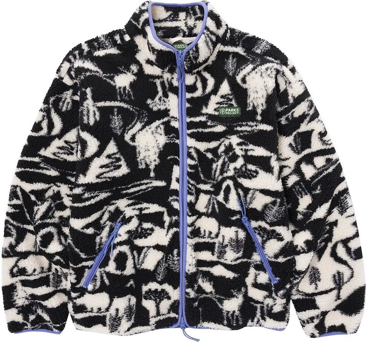 Parks Project Park Shadows Full-Zip High Pile Fleece Jacket