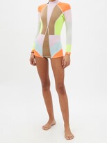 Thumbnail for your product : Cynthia Rowley Colourblock 2mm Short Neoprene Wetsuit - Multi