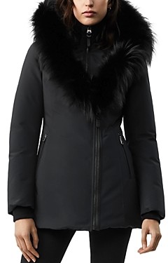 mackage short down jacket