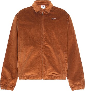 nike black cord track jacket