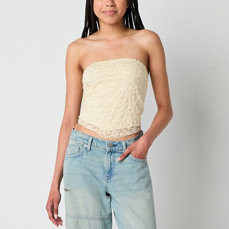 Arizona Crop Womens Tube Top Juniors