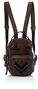 Campomaggi WOMEN'S MINI LEATHER BACKPACK - BROWN