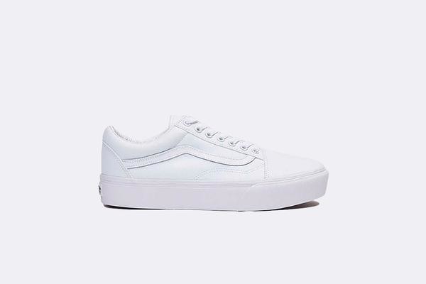 vans platform pelle