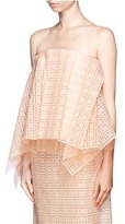 Thumbnail for your product : Nobrand 'Arthur' sheer embroidery bustier