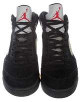 Thumbnail for your product : Nike Air Jordan 5 Retro Metallic Sneakers