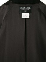 Thumbnail for your product : Chanel Pre Owned 1996 CC logo long sleeve coat