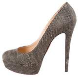 Thumbnail for your product : Christian Louboutin Round-Toe Platform Pumps