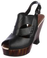 Thumbnail for your product : Proenza Schouler Leather Platform Sandals