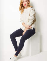 Thumbnail for your product : Marks and Spencer PETITE Cotton Blend Textured Jumper