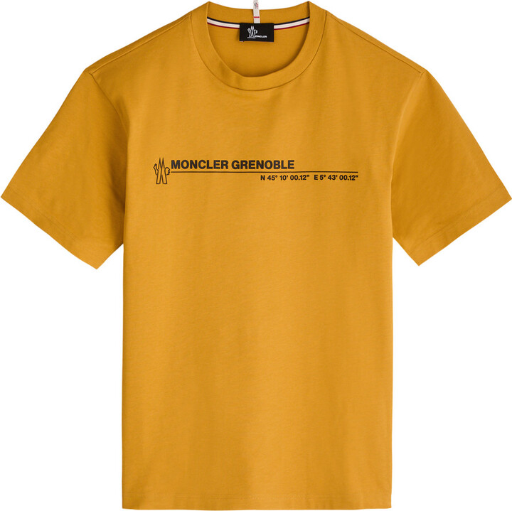 MONCLER GRENOBLE Day-namic Logo-print Cotton T-shirt