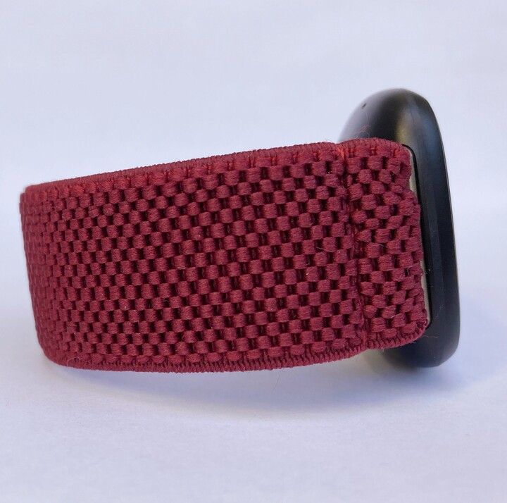 Fitbit Versa 4/3 /2/1 Sense Watch Band Elastic 4 Sense 2 Red