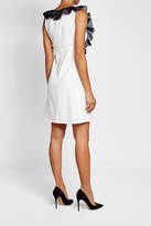 Thumbnail for your product : Giambattista Valli Mini Dress with Ruffled and Lace Bib
