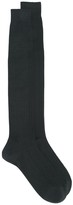 Thumbnail for your product : Fashion Clinic Timeless Ribbed Knee-High Socks