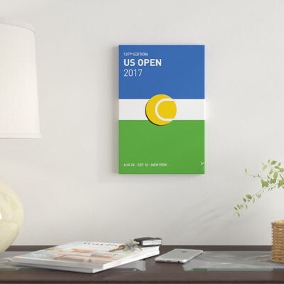 Minimal Movie 'Grand Slam US Open 2017' Graphic Art Print on Canvas