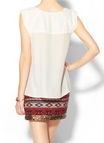 Thumbnail for your product : Collective Concepts Flutter Sleeve Tee