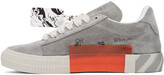 Thumbnail for your product : Off-White Grey Suede Vulcanized Low Sneakers