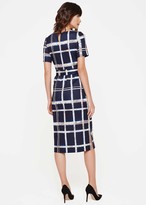Thumbnail for your product : Phase Eight Cherelle Check Midi Dress