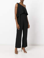 Thumbnail for your product : Elie Saab one shoulder frill jumpsuit