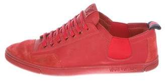 Louis Vuitton Leather Low-Top Sneakers