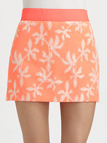 Thumbnail for your product : Milly Ribbon Jacquard Mini Skirt