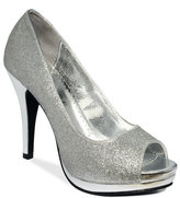 Thumbnail for your product : Rampage Gracee Peep Toe Platform Pumps