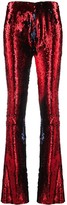 Thumbnail for your product : Marques Almeida Sequinned Flared Trousers