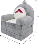 Thumbnail for your product : Soft Landing | Elite Seats | Compressed Premium Character Sofa Seat & Transformable Fold-Out Lounger With Carrying Handle-Shark