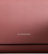 Thumbnail for your product : Burberry Two-tone Leather Wristlet Clutch