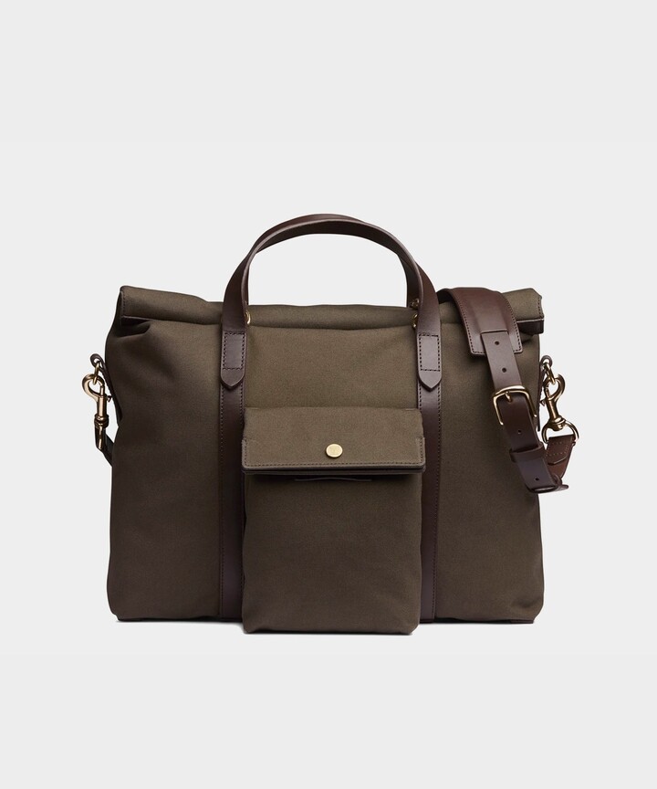 Mismo M/S Soft Work Tote in Army - ShopStyle