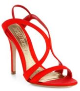 Thumbnail for your product : Alexander McQueen Satin Strappy Sandals