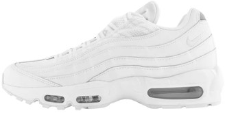 white chunky nike trainers