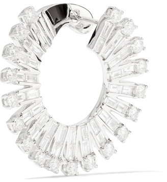 Anita Ko Ava 18-karat White Gold Diamond Earrings