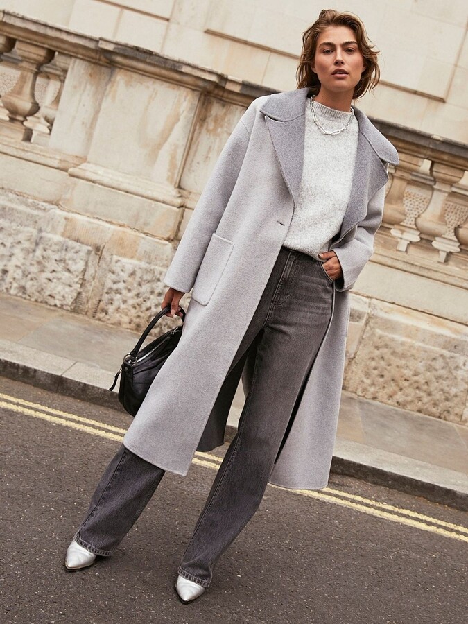 Jeans Mint Velvet Camel Split Seam Coat Mint Velvet Clove Coat Top