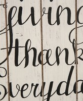Thumbnail for your product : Glitzhome Wooden Thanksgiving Wall Sign