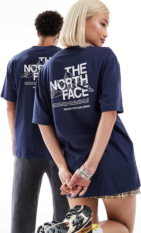 The North Face Exotic Days backprint oversized t-shirt in
