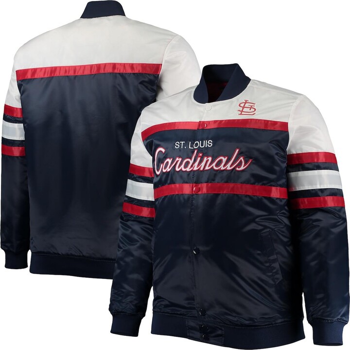 Mitchell & Ness Special Script San Diego Padres Jacket Navy