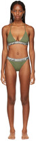 Thumbnail for your product : Off-White Green Logo Band Bikini
