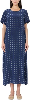 Weekend Max Mara Revere Navy Silk Dress